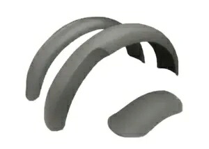 Norton 16H フロントおよびリア マッドガード / フェンダー セット 生スチール/適合 NORTON 16H FRONT AND REAR MUDGUARD / FENDER SET RAW STEEL/FIT FOR 【並行輸入品】 56,265円