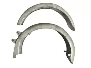 BSA B31/B33 フロント&リア生マッドガードセット プランジャーモデル/適合車種 BSA B31/B33 Front & Rear Raw Mudguard Set Plunger Model/FIT FOR 【並行輸入品】