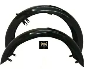パンサー M100 グロスブラック フロント & リア マッドガード セット/適合 PANTHER M100 GLOSS BLACK FRONT & REAR MUDGUARD SET/FIT FOR 【並行輸入品】