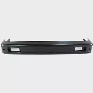 フロントセンターバンパー塗装ブラックスチールforスズキサムライ86-95 Front Center Bumper Painted Black Steel For Suzuki Samurai 86-95 【並行輸入品】