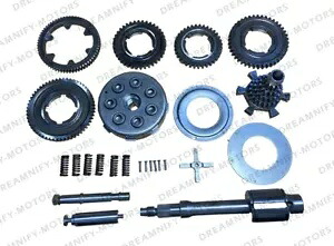 純正 GR Vespa P200 コンプリート ギアボックス クラッチ シャフト 十字 65th コロナ ギア Genuine GR Vespa P200 Complete Gearbox Clutch Shaft Cruciform 65th Corona Gear 【並行輸入品】|カスタムパーツ WORLD倉庫