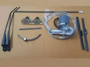 ジープ マヒンドラ CJ340 CJ540-Roxor ルーカス ワイパー モーター アーム & ブレード付き Fit For Jeeps Mahindra CJ340 CJ540-Roxor Lucas Wiper Motor With Arm & Blades 【並行輸入品】|カスタムパーツ WORLD倉庫