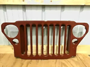 フロントグリルはウィリスジープ MB フォード 1941-45 に適しています。 Front Grill Suitable For Willys Jeep MB Ford 1941-45 【並行輸入品】