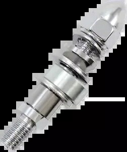 HIGHSIDER 304-011 ミラーアダプター - M8 x 1.25 mm - クローム HIGHSIDER 304-011 Mirror Adapter - M8 x 1.25 mm - Chrome 【並行輸入品】|カスタムパーツ WORLD倉庫