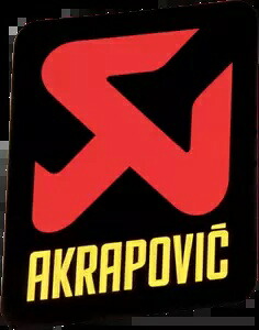 アクラポビッチ P-VST1AL 汎用交換ステッカー AKRAPOVIC P-VST1AL General Replacement Sticker 【並行輸入品】|カスタムパーツ WORLD倉庫