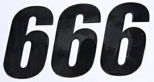 D'COR 45-26-6 6インチ ナンバー3/PK D'COR 45-26-6 6in Number 3/PK 【並行輸入品】｜カスタムパーツ WORLD倉庫