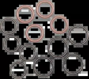 COMETIC C9586 プッシュロッド O リングおよびシールキット COMETIC C9586 Pushrod O-Ring and Seal Kit 【並行輸入品】｜カスタムパーツ WORLD倉庫