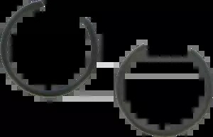 MOOSE Racing 交換用ピストン サークリップ 551-040SWL MOOSE RACING 551-040SWL Replacement Piston Circlip 【並行輸入品】