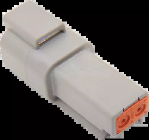 NAMZ DR-2G ドイツ レセプタクル - 2 ピン - グレー NAMZ DR-2G Deutsch Receptacle - 2 Pin - Gray 【並行輸入品】|カスタムパーツ WORLD倉庫