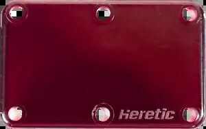 HERETIC 40105 レンズ - ロックライト - レッド HERETIC 40105 Lens - Rock Light - Red 【並行輸入品】|カスタムパーツ WORLD倉庫