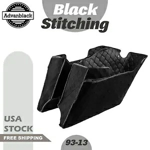ブラックステッチ拡張バッグライナーは、Advanblack ストレッチサドルバッグ 1993-2013 に適合します。 Black Stitching Extended Bag Liner Fits Advanblack Stretched Saddlebag 1993-2013 【並行輸入品】