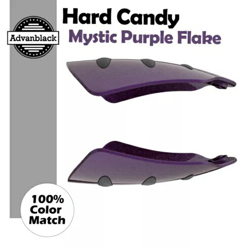 ハード キャンディ ミスティック パープル フレーク ハンドガード ハーレー ツーリング & ソフテイルに適合 Hard Candy Mystic Purple Flake Hand Guard Fits for Harley Touring & Softails 【並行輸入品】