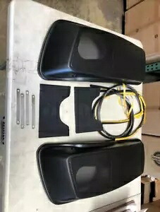 OS&D Advanblack シングル 6x9 サドルバッグ スピーカー蓋 デニム ブラック ハーレー 2014+ OS&D Advanblack Single 6x9 Saddlebag Speaker Lids Denim Black For Harley 2014+ 【並行輸入品】
