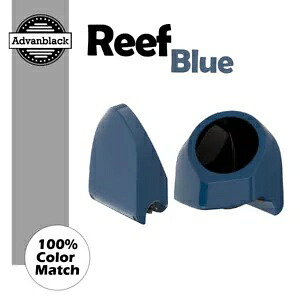 リーフブルー 6.5 インチ スピーカー ポッド Advanblack & Harley King Tour Pack Pak 用 Reef Blue 6.5" Speaker Pods For Advanblack & Harley King Tour Pack Pak 【並行輸入品】｜カスタムパーツ WORLD倉庫
