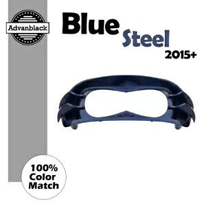 ハーレーロードグライド FLTRX ブルースチール Advanblack ヘッドライトベゼル 2015+ For Harley Road Glide FLTRX BLUE STEEL Advanblack Headlight Bezel 2015+ 【並行輸入品】