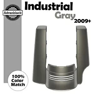 ハーレーツーリング09+用 2in1 ストレッチリアフェンダーエクステンション インダストリアルグレー For Harley Touring 09+ 2 into 1 Stretched Rear Fender Extension INDUSTRIAL GRAY 【並行輸入品】