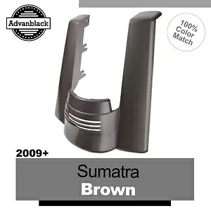 ハーレーツーリング 09+ スマトラブラウンデュアルノーカットストレッチリアフェンダーエクステンション用 For Harley Touring 09+ SUMATRA BROWN Dual Uncut Stretched Rear Fender Extension 【並行輸入品】