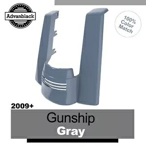 ハーレーツーリング 2009+ ガンシップグレーデュアルノーカットストレッチリアフェンダーエクステンション用 For Harley Touring 2009+ GUNSHIP GRAY Dual Uncut Stretched Rear Fender Extension 【並行輸入品】