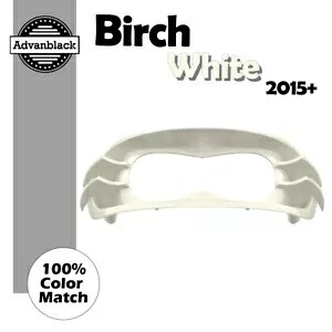 ハーレーロードグライド FLTRX バーチホワイト Advanblack ヘッドライトベゼル 2015+ 用 For Harley Road Glide FLTRX BIRCH WHITE Advanblack Headlight Bezel 2015+ 【並行輸入品】 70,180円
