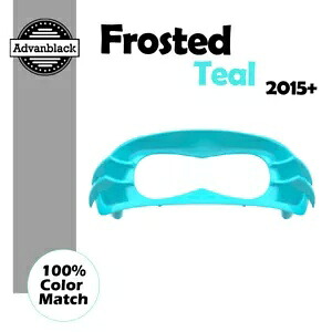 ハーレーロードグライド FLTRX フロステッドティール Advanblack ヘッドライトベゼル 2015+ For Harley Road Glide FLTRX FROSTED TEAL Advanblack Headlight Bezel 2015+ 【並行輸入品】｜カスタムパーツ WORLD倉庫 70,180円