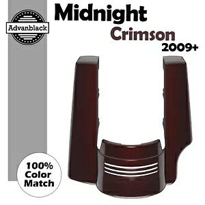 ハーレーツーリング09+用 2in1 ストレッチリアフェンダーエクステンション MIDNIGHT CRIMSON For Harley Touring 09+ 2 into 1 Stretched Rear Fender Extension MIDNIGHT CRIMSON 【並行輸入品】