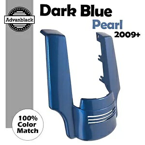 ダークブルーパールリアフェンダーエクステンションストレッチフィラーハーレー2009+用 Dark Blue Pearl Rear Fender Extension Stretched Filler For Harley 2009+ 【並行輸入品】