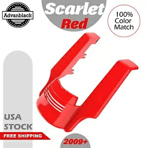 ハーレーエレクトラストリートロードグライド用スカーレットレッドストレッチリアフェンダーエクステンション Scarlet Red Stretched Rear Fender Extension For Harley Electra Street Road Glide 【並行輸入品】
