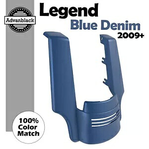 レジェンドブルーデニムリアフェンダーエクステンションストレッチフィラーハーレー09+用 Legend Blue Denim Rear Fender Extension Stretched Filler For Harley 09+ 【並行輸入品】