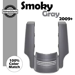 スモーキーグレー リアフェンダーエクステンション ストレッチフィラー ハーレーツーリング 09+用 Smoky Gray Rear Fender Extension Stretched Filler For Harley Touring 09+ 【並行輸入品】