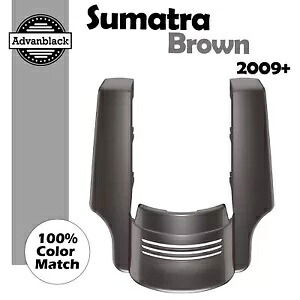 スマトラブラウンリアフェンダーエクステンションストレッチフィラーハーレーツーリング09+用 Sumatra Brown Rear Fender Extension Stretched Filler For Harley Touring 09+ 【並行輸入品】