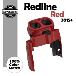 REDLINE RED ハーレー ロード グライド 2015up FLTRX Advanblack ゲージ クラスター カバーに適合 REDLINE RED Fits Harley Road Glide 2015up FLTRX Advanblack Gauge Cluster Cover 【並行輸入品】