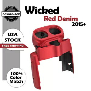 WICKED RED DENIM ハーレー ロード グライド 15up FLTRX アドバンブラック ゲージ クラスター カバーに適合 WICKED RED DENIM Fit Harley Road Glide 15up FLTRX Advanblack Gauge Cluster Cover 【並行輸入品】｜カスタムパーツ WORLD倉庫