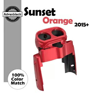 サンセットオレンジ ハーレーロードグライド 2015up FLTRX Advanblack ゲージクラスターカバーに適合 SUNSET ORANGE Fits Harley Road Glide 2015up FLTRX Advanblack Gauge Cluster Cover 【並行輸入品】｜カスタムパーツ WORLD倉庫