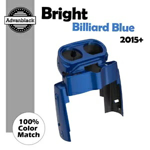 ブライトビリヤードブルー ハーレーロードグライド FLTRX Advanblack ゲージクラスターカバーに適合 BRIGHT BILLIARD BLUE Fits Harley Road Glide FLTRX Advanblack Gauge Cluster Cover 【並行輸入品】