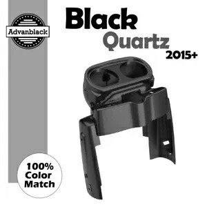 ブラッククォーツ ハーレーロードグライド 2015up FLTRX Advanblack ゲージクラスターカバーに適合 BLACK QUARTZ Fits Harley Road Glide 2015up FLTRX Advanblack Gauge Cluster Cover 【並行輸入品】