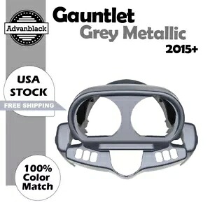 ガントレット グレー メタリック ゲージ クラスター カバー ハーレー ツーリング ロード グライド FLTRX に適合 Gauntlet Gray Metallic Gauge Cluster Cover Fits Harley Touring Road Glide FLTRX 【並行輸入品】
