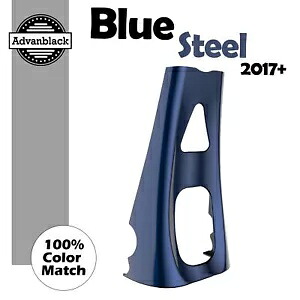 2017+ M8 ハーレーダビッドソン ツーリング ブルー スチール アドバンブラック ABS チン スポイラーに適合 Fits 2017+ M8 Harley Davidson Touring BLUE STEEL Advanblack ABS Chin Spoiler 【並行輸入品】｜カスタムパーツ WORLD倉庫 78,650円