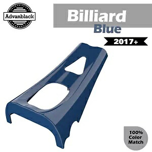 Advanblack ビリヤード ブルー ABS チン スポイラー 空冷ハーレー ストリート ロード 17+用 Advanblack Billiard Blue ABS Chin Spoiler For Air-Cooled Harley Street Road 17+ 【並行輸入品】