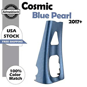 コズミックブルーパール ABS チンスポイラー 17+ M8 ハーレーツーリングストリートロードグライドに適合 Cosmic Blue Pearl ABS Chin Spoiler Fits 17+ M8 Harley Touring Street Road Glide 【並行輸入品】