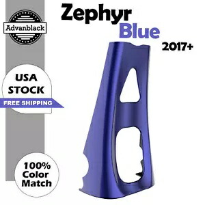 Zephyr ブルー ABS チンスポイラー 2017+ M8 Harley Street Road King Glide に適合 Zephyr Blue ABS Chin Spoiler Fits for 2017+ M8 Harley Street Road King Glide 【並行輸入品】