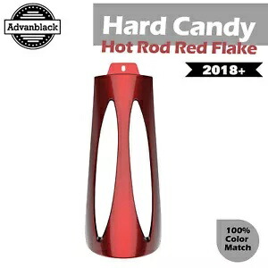 チンスポイラー ハードキャンディー ホットロッド レッドフレーク M8 ハーレー ロワーライダー ストリート ボブ用 Chin Spoiler HARD CANDY HOT ROD RED FLAKE For M8 Harley Lower Rider Street Bob 【並行輸入品】