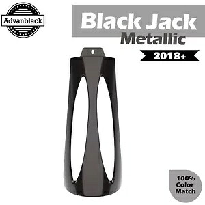 Advan ブラックジャックメタリックチンスポイラー M8 ハーレーロワーライダーストリートボブ用 Advan BLACK JACK METALLIC Chin Spoiler For M8 Harley Lower Rider Street Bob 【並行輸入品】