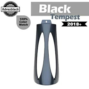 ABS プラスチック チン スポイラー ブラック テンペスト M8 ハーレー ロア ライダー ストリート ボブ用 ABS Plastic Chin Spoiler BLACK TEMPESTFor M8 Harley Lower Rider Street Bob 【並行輸入品】