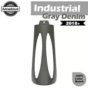 チンスポイラー インダストリアルグレーデニム 2018+ M8 ハーレー ローワーライダー ストリートボブ用 Chin Spoiler INDUSTRIAL GRAY DENIM For 2018+ M8 Harley Lower Rider Street Bob 【並行輸入品】｜カスタムパーツ WORLD倉庫