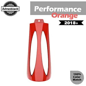 Advanblack パフォーマンスオレンジチンスポイラー M8 ハーレーロワーライダーストリートボブ用 Advanblack PERFORMANCE ORANGE Chin Spoiler For M8 Harley Lower Rider Street Bob 【並行輸入品】