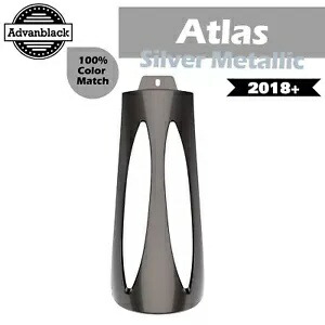 チンスポイラー ATLAS シルバーメタリック 2018+ M8 ハーレー ローワーライダー ストリートボブ用 Chin Spoiler ATLAS SILVER METALLIC For 2018+ M8 Harley Lower Rider Street Bob 【並行輸入品】