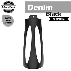 ABS プラスチック チン スポイラー デニム ブラック 2018+ M8 ハーレー ロワー ライダー ストリート ボブ用 ABS Plastic Chin Spoiler DENIM BLACKFor 2018+ M8 Harley Lower Rider Street Bob 【並行輸入品】