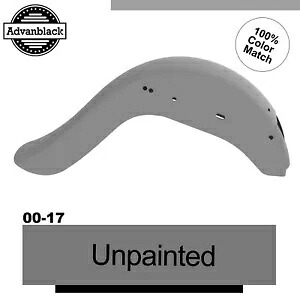 未塗装拡張 Cholo リアフェンダー 2000-2017 ハーレー ソフテイル デラックス用 Unpainted Extended Cholo Rear Fender For 2000-2017 Harley Softail Deluxe 【並行輸入品】