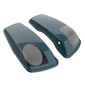 スプルース 5x7 インチ サドルバッグ スピーカー蓋 オーディオ カバー 2014+ ハーレー用 Spruce 5x7 inch Saddlebag Speaker Lids Audio Cover For 2014+ Harley 【並行輸入品】