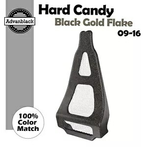 ハードキャンディーブラックゴールドフレーク Advanblack チンスポイラー 空冷ハーレーツーリングに適合 HARD CANDY BLACK GOLD FLAKE Advanblack Chin Spoiler Fits Air-Cool Harley Touring 【並行輸入品】